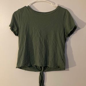 Arie green size m crop top